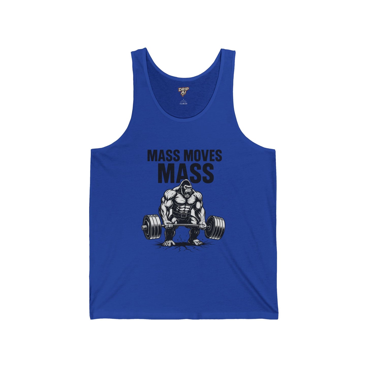 Mass Moves Mass Gorilla Tank Top | Hardcore Gym Tank Top