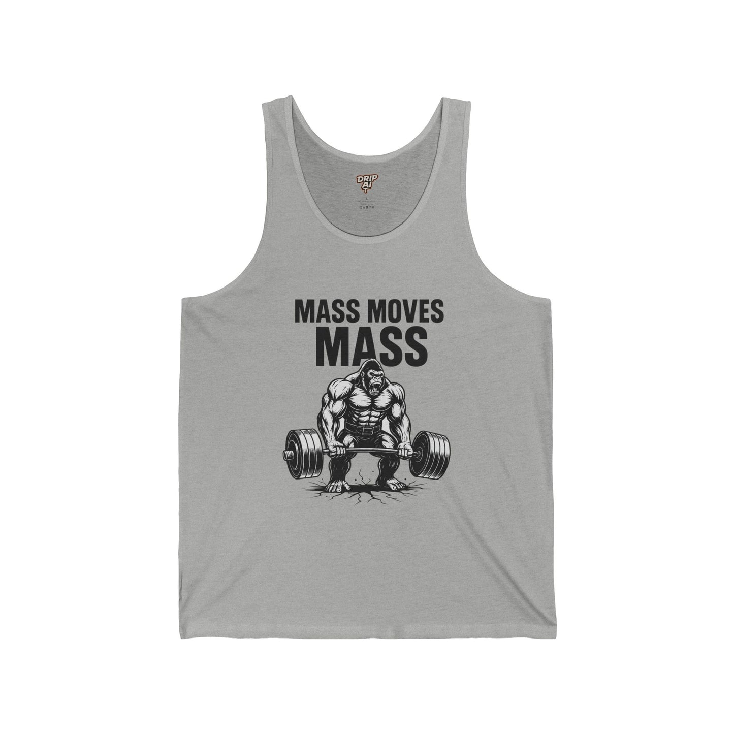 Mass Moves Mass Gorilla Tank Top | Hardcore Gym Tank Top