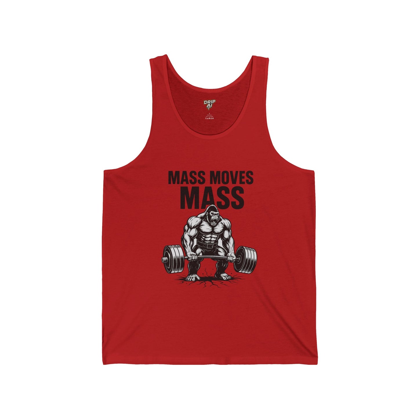 Mass Moves Mass Gorilla Tank Top | Hardcore Gym Tank Top